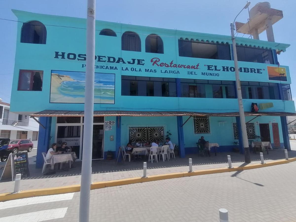 Hospedaje Restaurante El Hombre Puerto Chicama Ngoại thất bức ảnh