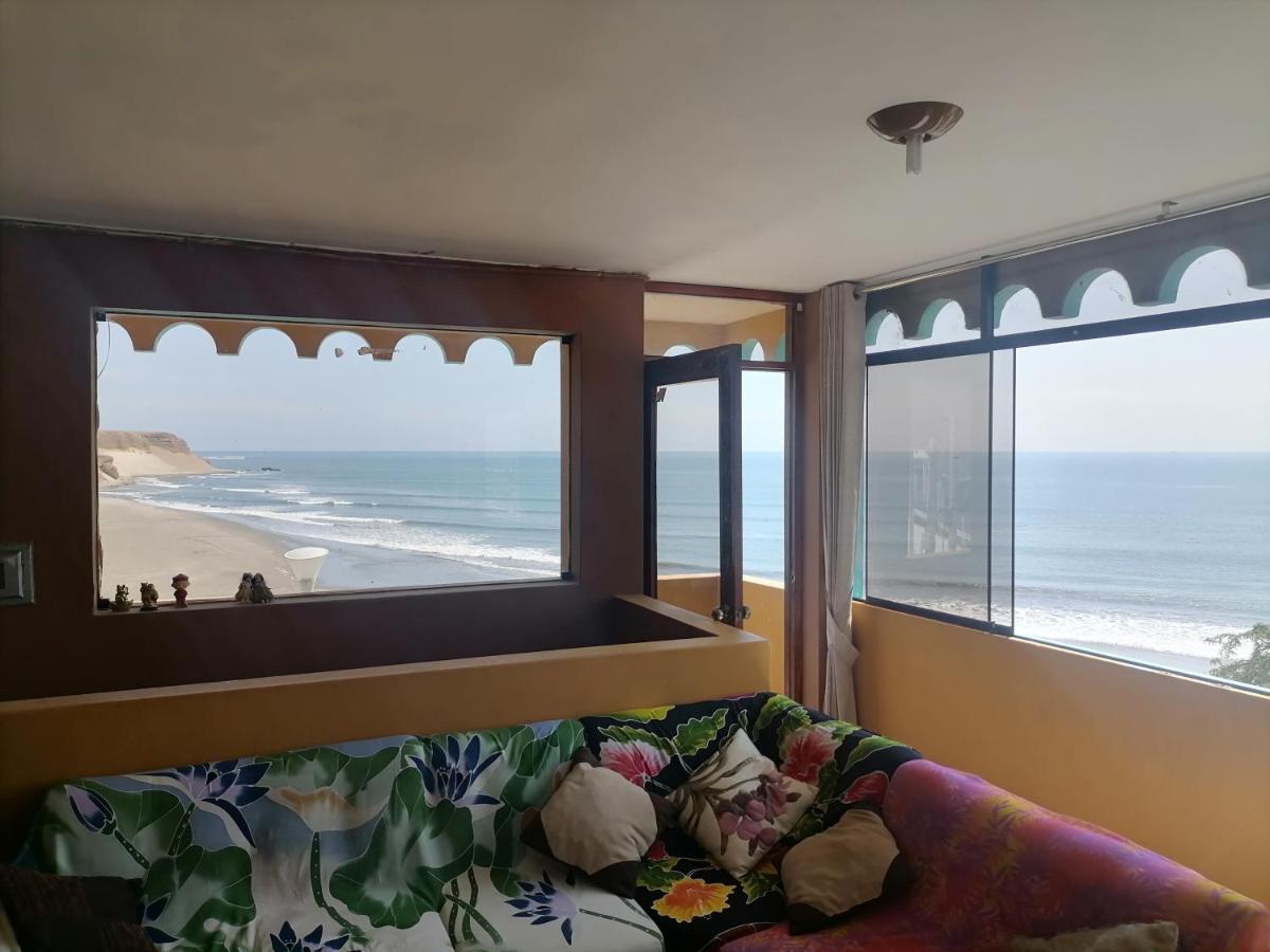 Hospedaje Restaurante El Hombre Puerto Chicama Ngoại thất bức ảnh