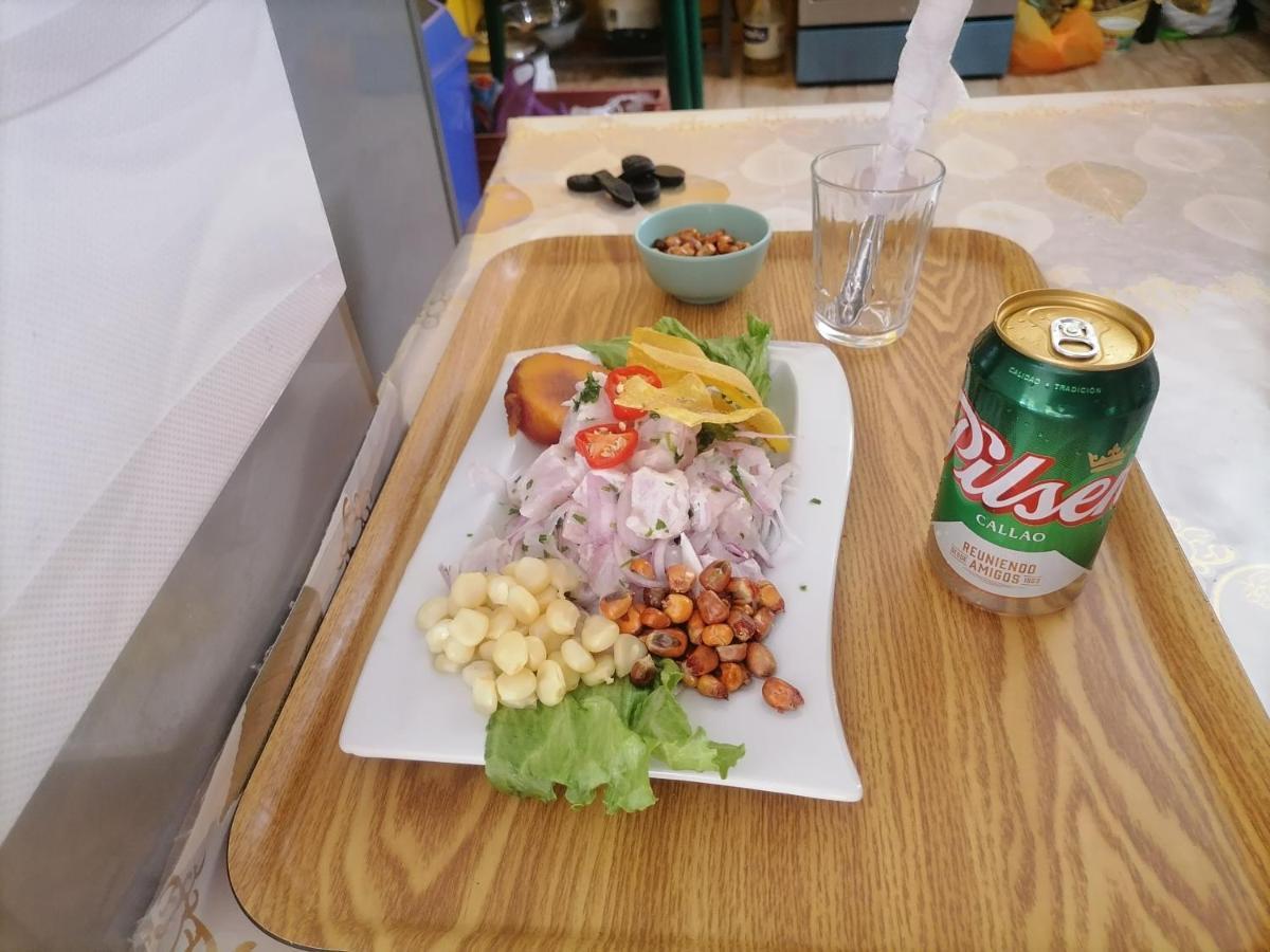 Hospedaje Restaurante El Hombre Puerto Chicama Ngoại thất bức ảnh