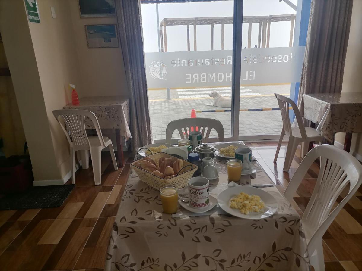 Hospedaje Restaurante El Hombre Puerto Chicama Ngoại thất bức ảnh